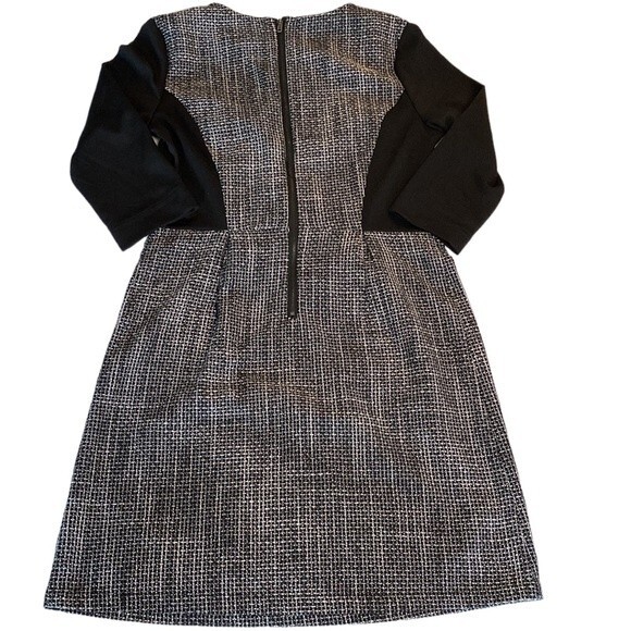 Romeo & Juliet Couture Black and White Tweed Dress - Size S - Picture 8 of 10